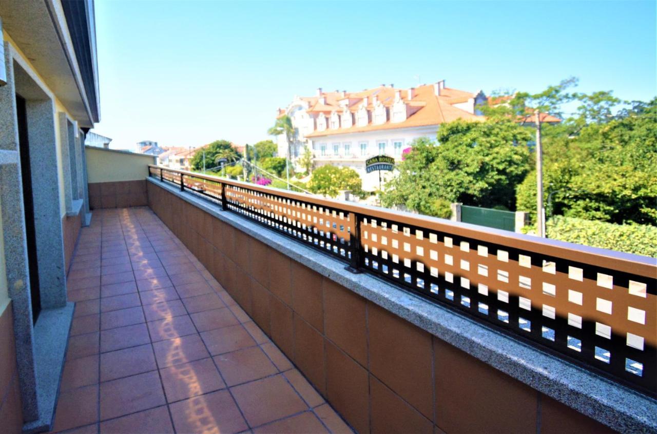 Apartamento Con Terraza En Cambados Eksteriør bilde